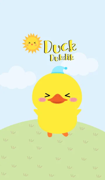[LINE着せ替え] Lovely Duck Duk Dik Theme 2 (jp)の画像1