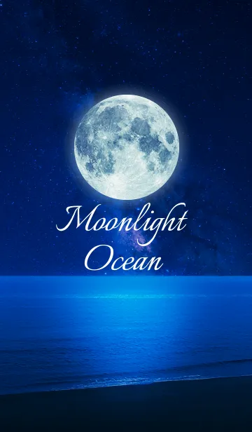 [LINE着せ替え] Moonlight Ocean #coolの画像1