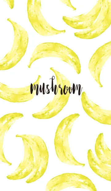 [LINE着せ替え] バナナ mush #popの画像1