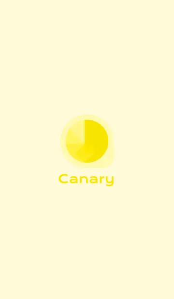 [LINE着せ替え] Teardrop - Canary #freshの画像1