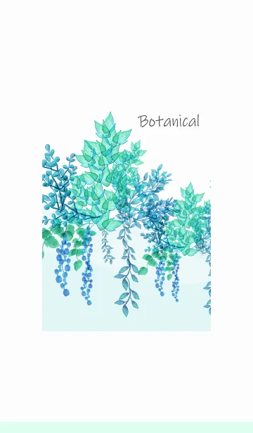 [LINE着せ替え] ボタニカルに囲まれる世界の画像1