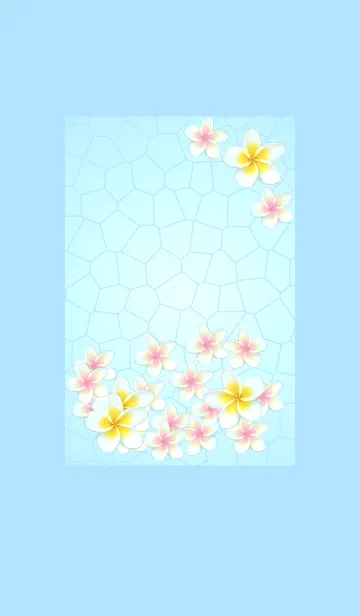 [LINE着せ替え] プルメリア#coolの画像1