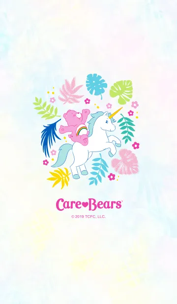 [LINE着せ替え] Care Bears - Tropical - #popの画像1