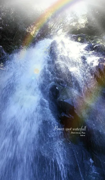 [LINE着せ替え] 癒し〜パワースポット滝〜夏2 #coolの画像1