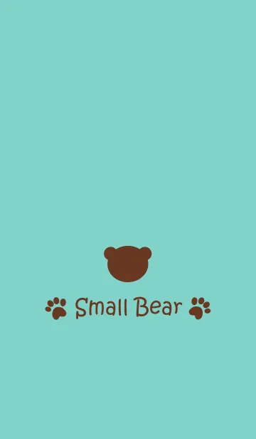 [LINE着せ替え] Small Bear *CHOCOMINT 2*の画像1