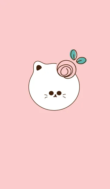 [LINE着せ替え] Cute cat theme 4 :)の画像1
