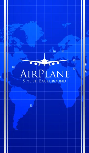 [LINE着せ替え] AIRPLANE -Stylish Background-の画像1