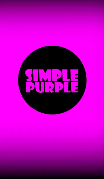 [LINE着せ替え] Purple in black theme vr.2 (jp)の画像1