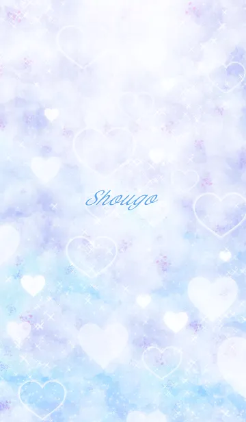 [LINE着せ替え] しょうご用♥可愛いスカイブルー#coolの画像1