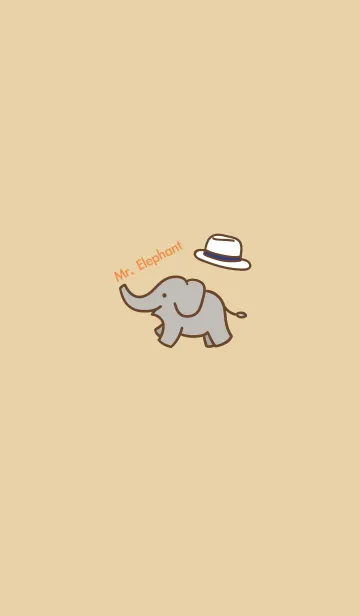 [LINE着せ替え] Mr. Elephantの画像1