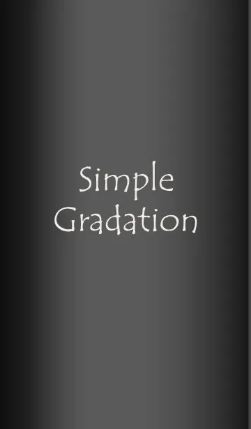 [LINE着せ替え] Simple Gradation -GlossyBlack 5-の画像1