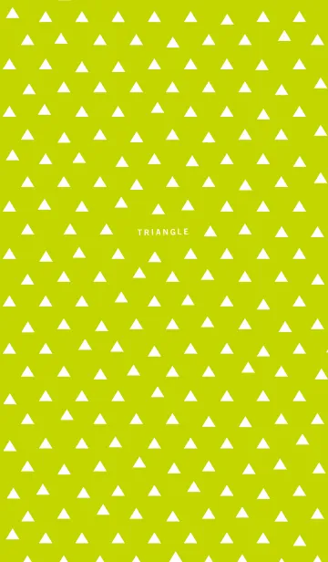 [LINE着せ替え] TRIANGLE / Light Greenの画像1