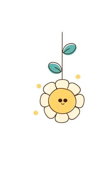 [LINE着せ替え] Cute flowers theme :)の画像1