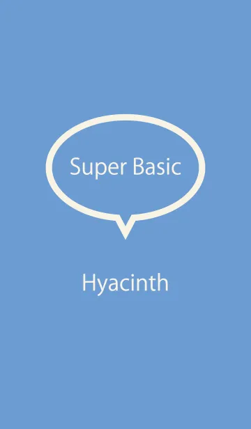 [LINE着せ替え] Super Basic Hyacinthの画像1