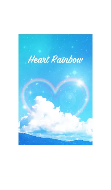 [LINE着せ替え] 恋愛運上昇♥heart rainbowの画像1