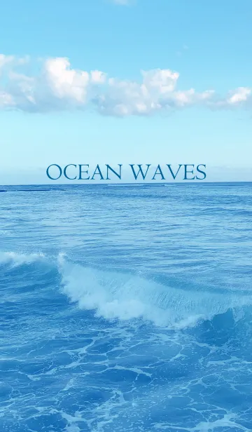 [LINE着せ替え] OCEAN WAVES -SUMMER-の画像1