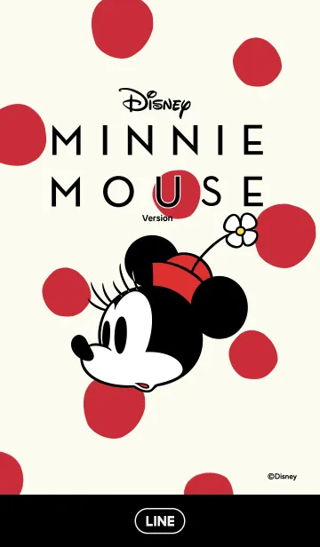 [LINE着せ替え] ミニーマウス（クラシック）の画像1