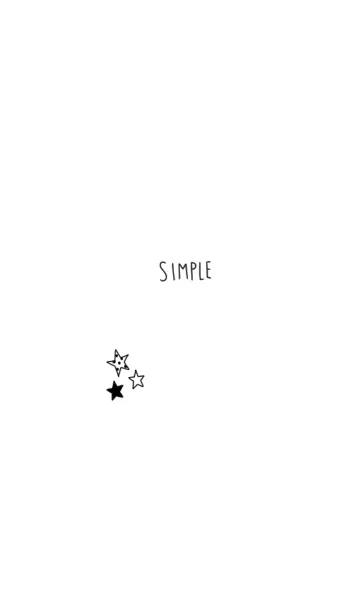 手書きの星。のLINE着せ替え