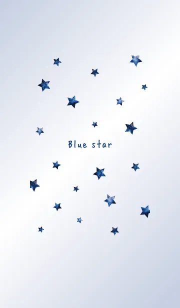 [LINE着せ替え] 幸運のBlue Star★の画像1