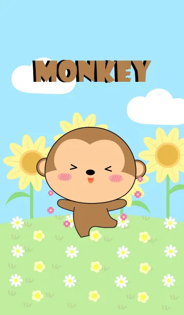 [LINE着せ替え] Happy Monkey Land Theme (jp)の画像1