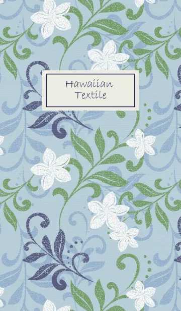 [LINE着せ替え] Hawaiian Textileの画像1