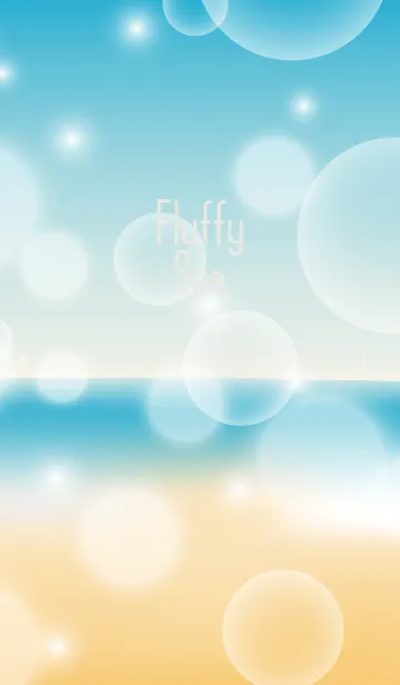 [LINE着せ替え] Fluffy Sea 5.の画像1