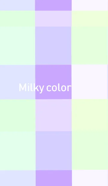 [LINE着せ替え] Milky Color 02 purpleの画像1