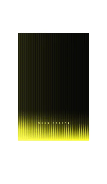 [LINE着せ替え] NEON STRIPE YELLOWの画像1