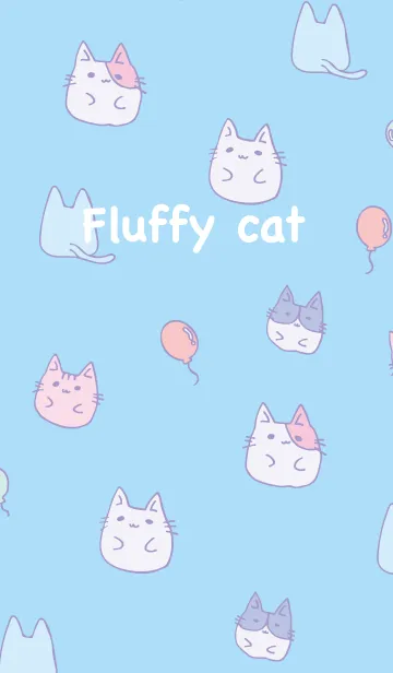 [LINE着せ替え] Fluffy cat*の画像1