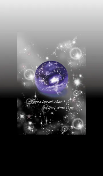 [LINE着せ替え] 黒 ＆ ピンク / 最強の幸運ラピスラズリの画像1