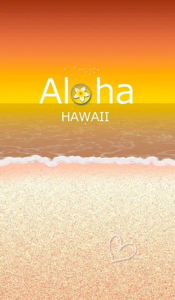 [LINE着せ替え] 冬でもハワイ＊ALOHA+33の画像1