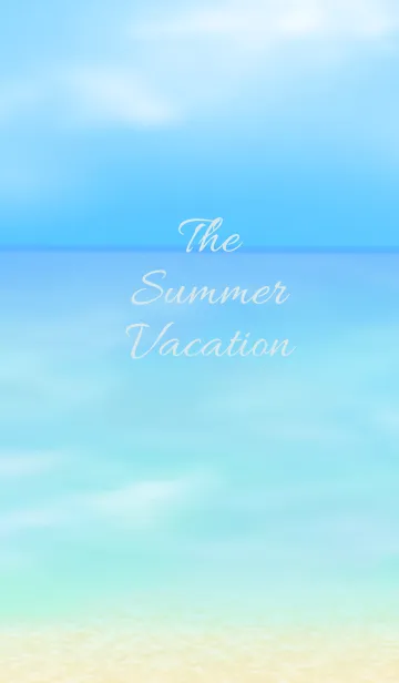 [LINE着せ替え] The Summer Vacation[for Japan]の画像1