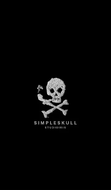 [LINE着せ替え] S I M P L E S K U L L 1の画像1