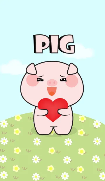 [LINE着せ替え] So Lovely Pig Theme (jp)の画像1
