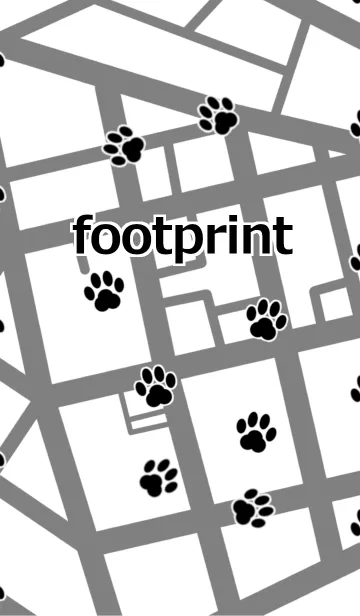 [LINE着せ替え] footprint*の画像1
