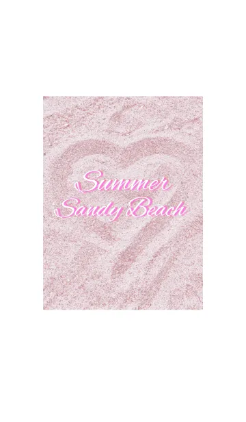 [LINE着せ替え] Sandy beach♡ 5の画像1