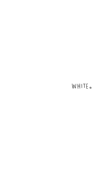 [LINE着せ替え] WHITE。飾りなし。の画像1