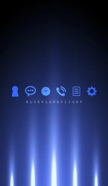 [LINE着せ替え] BLUEPLANET LIGHT 2の画像1