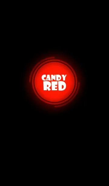 [LINE着せ替え] Simple candy red in black vr.3 (jp)の画像1