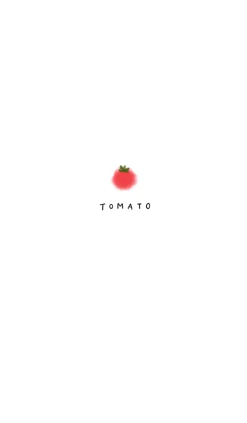 [LINE着せ替え] 美容にいいトマト＆水彩の画像1