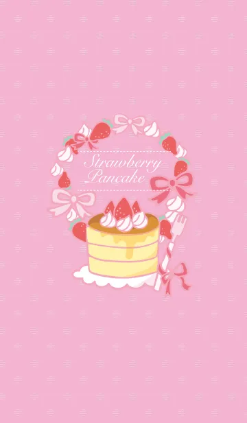 [LINE着せ替え] Strawberry Pancakeの画像1