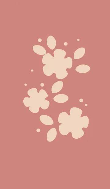 [LINE着せ替え] Cute vintage flower 12の画像1