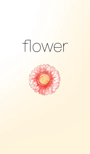 [LINE着せ替え] flower ガーベラの画像1
