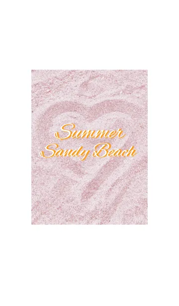 [LINE着せ替え] Sandy beach♡ 3の画像1