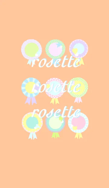 [LINE着せ替え] rosette rosette rosetteの画像1