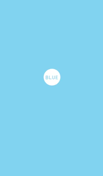 [LINE着せ替え] シンプルな水色。青。着せ替え。の画像1
