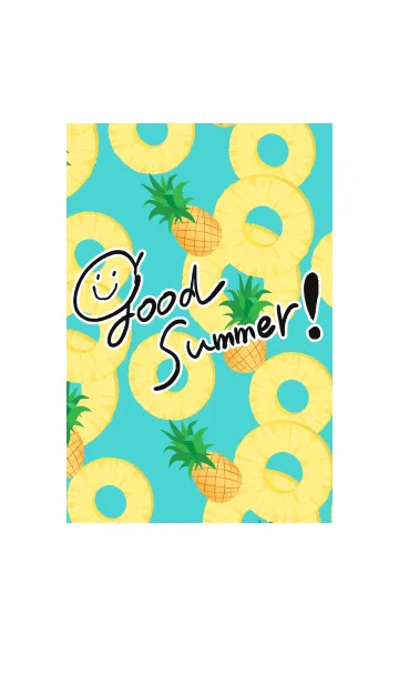 [LINE着せ替え] Good Summer with Pineappleの画像1