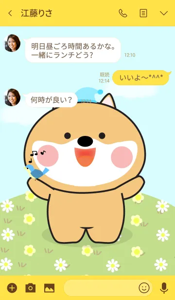 [LINE着せ替え] So Lovely Shiba Inu Theme (jp)の画像3