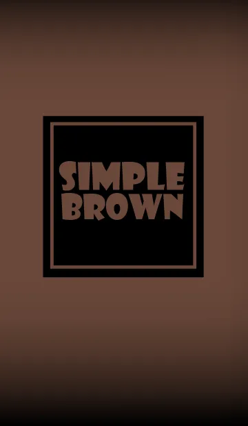 [LINE着せ替え] Simple brown and black theme vr.3 (jp)の画像1