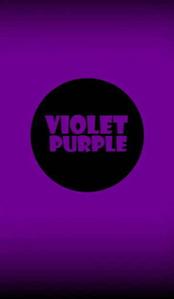 [LINE着せ替え] Violet purple in black theme ver.2 (jp)の画像1